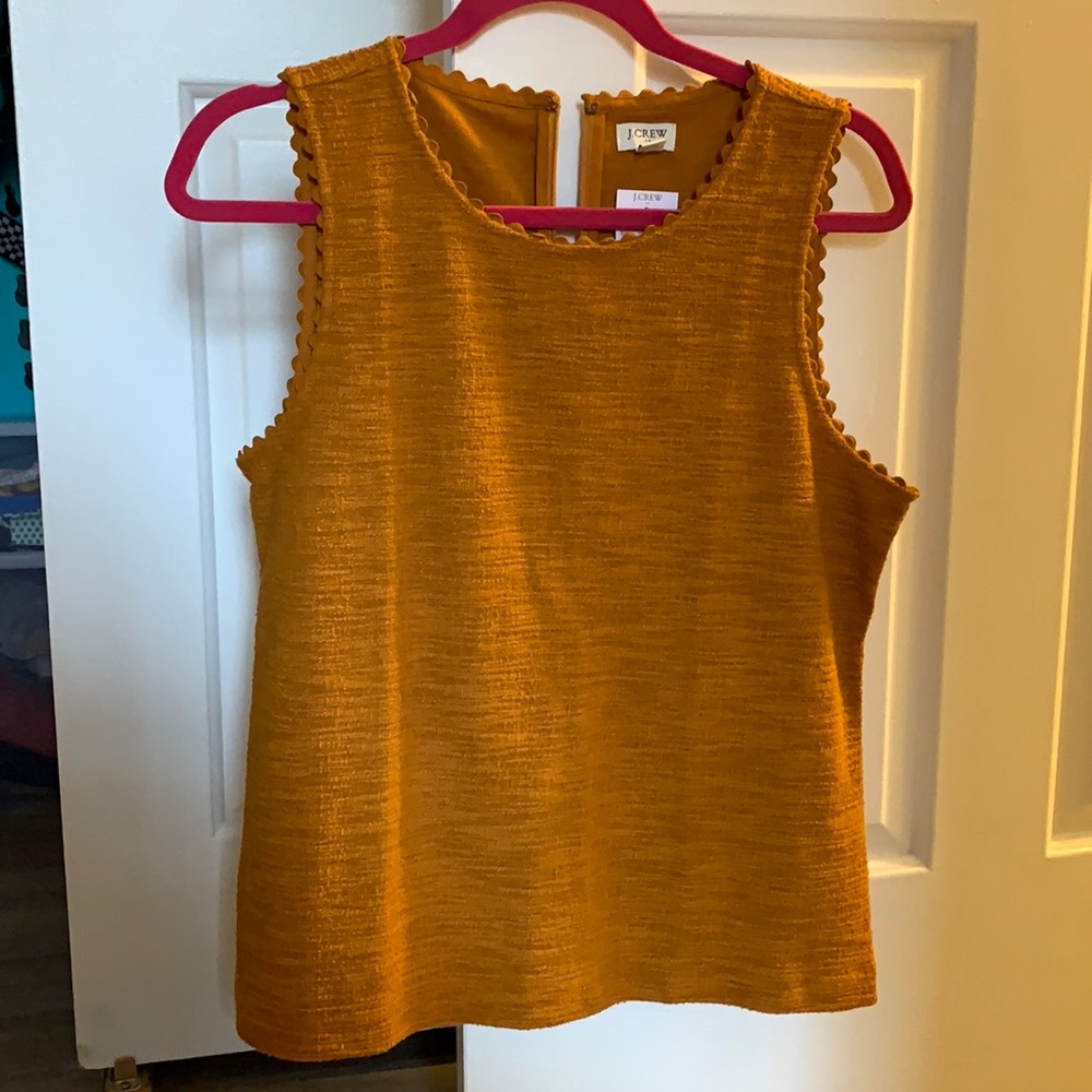 Never worn! J crew dress tank.